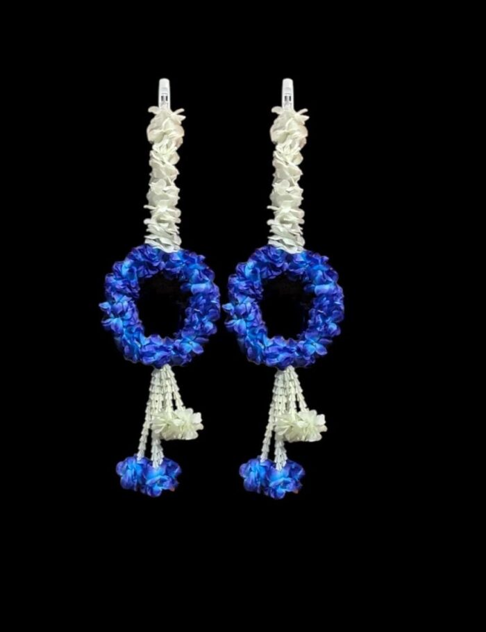 Image of a wall decoration - Diwali decoration hangings - Blue color