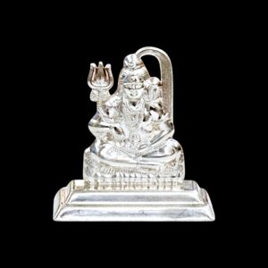 Pure Silver Shiv Idol - 925 Stamped