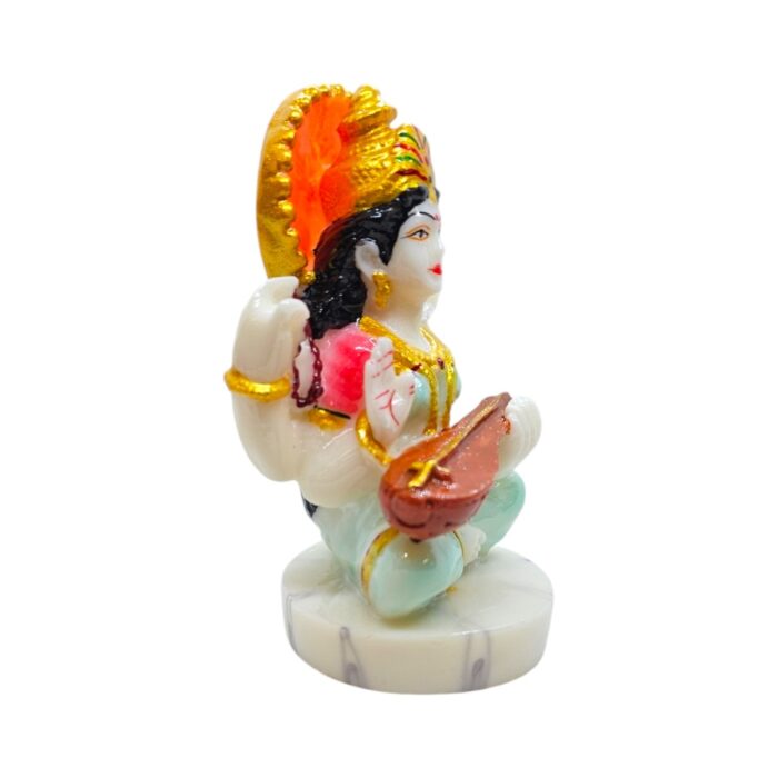 Saraswati Idol - 4 Inch