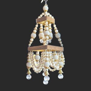 Diwali Decoration - Pearl chandelier