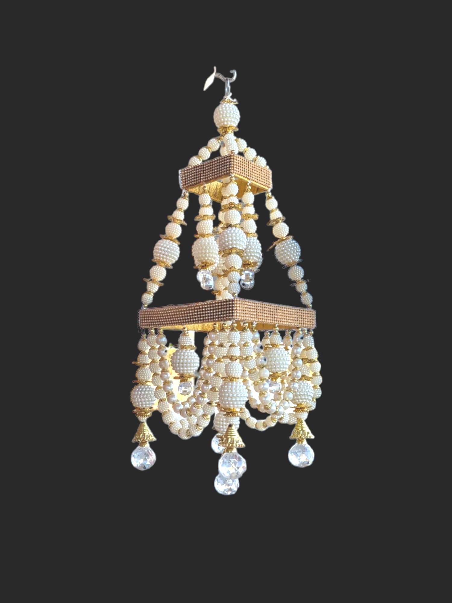 Diwali Decoration - Pearl chandelier