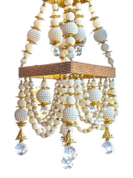 Diwali Decoration - Pearl chandelier