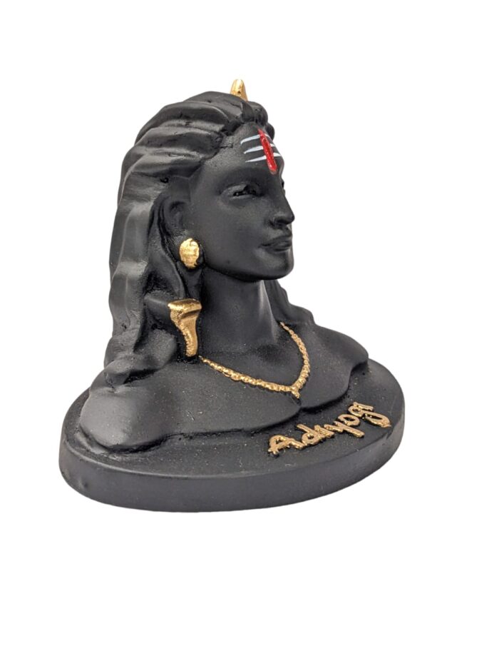 side view Image of Adiyogi - Shiva Car dashboard Idol for sale in Canada and the US