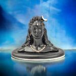 Image of Adiyogi with stones Shiva Car dashboard Idol for sale in Canada and the US