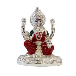 Pure silver plated Lakshmi Idol | Great Diwali gift idea