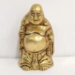 Laughing Buddha - Big Belly Brass Statue