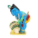 Kanha Makhan Chor car dashboard idol