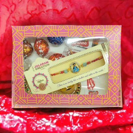 Krishna meena rakhi chocolate hamper in Canada and the US