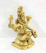 side view image of brass shiva statue in Canada and the US