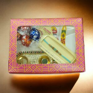 simple rakhi chocolate hamper in Canada/US | Create your own Rakhi hamper
