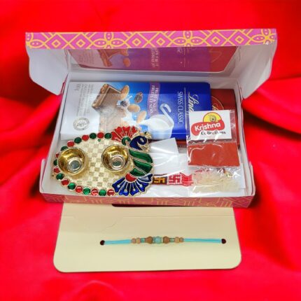 simple rakhi chocolate hamper in Canada and the US