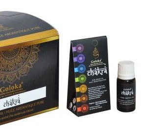 Image of set of 3 Goloka Pure Aroma Oil - Chakra