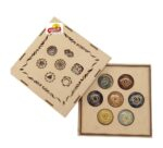 7 Chakras Round stones Gift set-Box