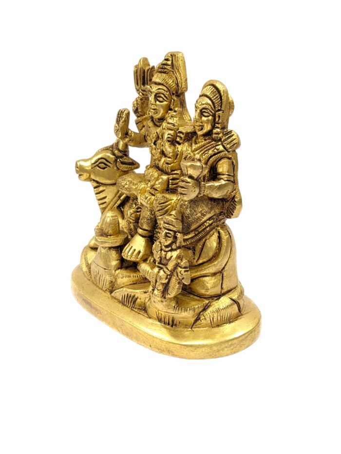 Brass Shiv Parivar-4.5inch - Image 3