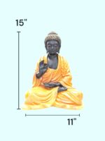 15 Inch high meditating buddha idol for sale in Canada and USA