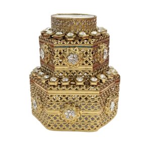 Fancy tealight diya - Diwali Decoration in Canada and the USA. | Unique Diwali Decor