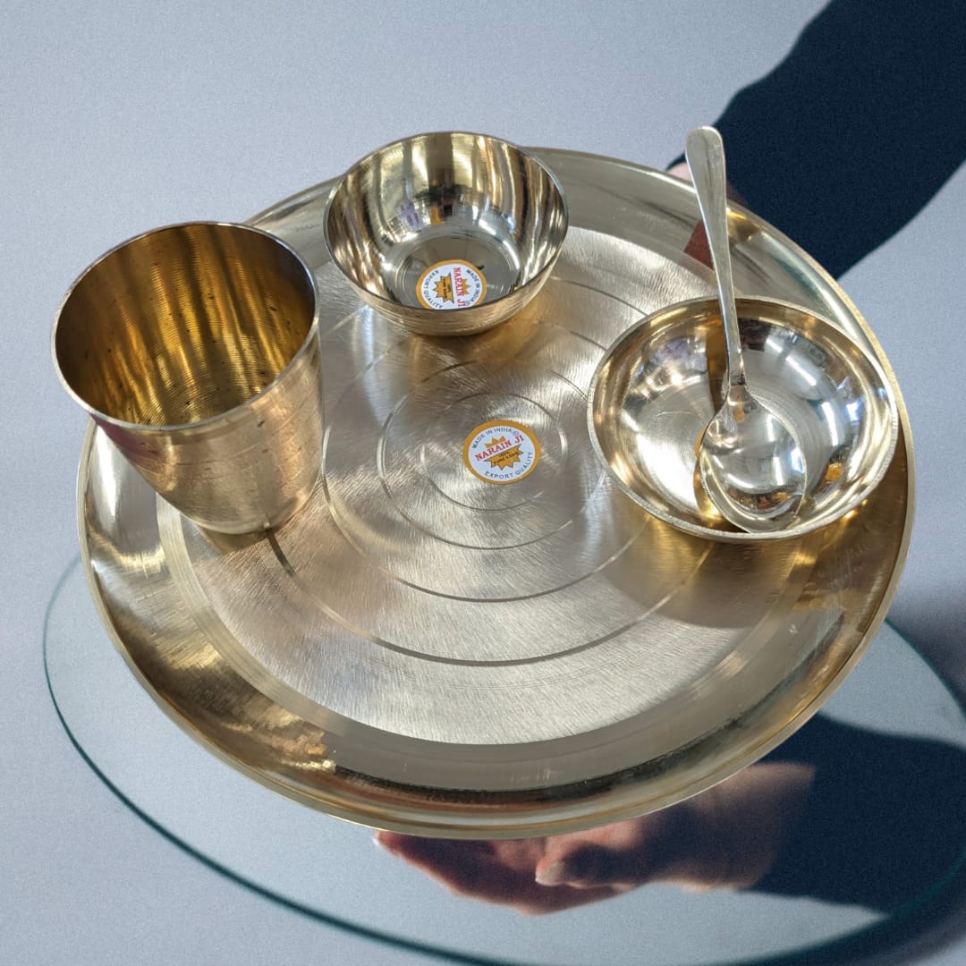 Brass Dinner set