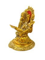 side view Ganesha Statue with account books - Gift for business