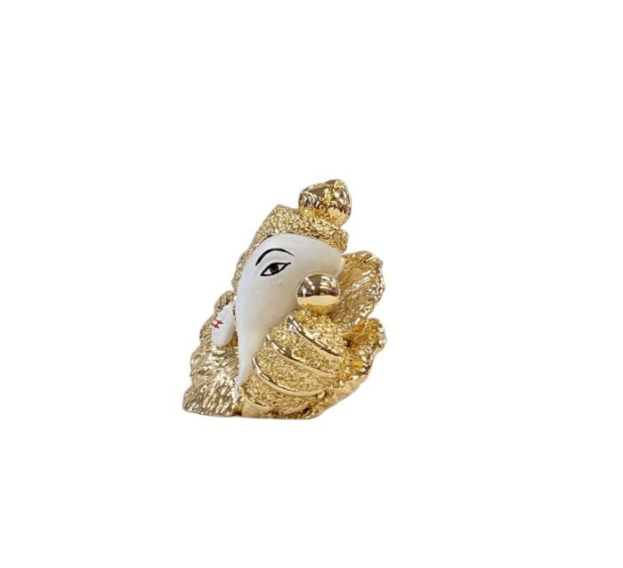 side view Image of a beautiful Car dashboard Idol of Ganesha, for sale in Canada and US.