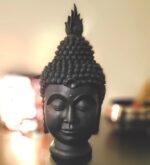 Buddha head statue