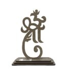 Wooden Om Shri Ganesh Car Dashboard Idol