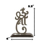 Car dashboard Idol with Om and Shree symbols - dimensions