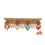 Image of a Fancy handcrafted Jaipuri Toran - Diwali Decoration in Canada and the US