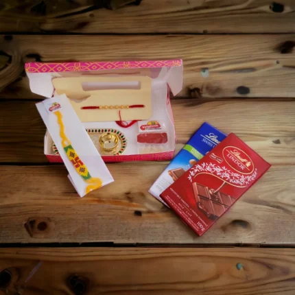 Rakhi Choco hamper for quick delivery in Canada and the US