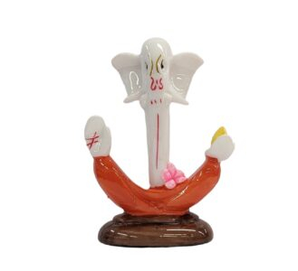 Unique torsoless design car dash board Idol of Ganesha