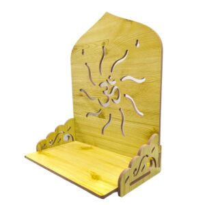 Wall mounted Home temple with Om | Wall mountable temple