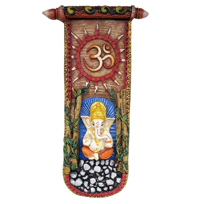 OM Symbol on Ganesha Wall Hanging