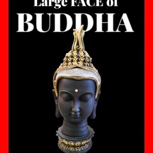 Image of a Large size face of Buddha on Lotus