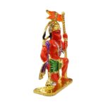 Hanuman with Dhawja Car Dashboard Idol