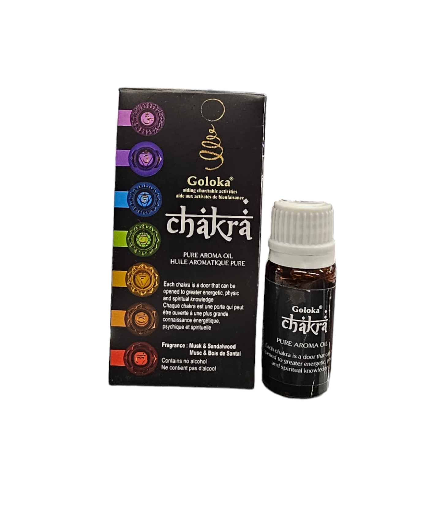 Chakra Aroma oil from Goloka - Indian Essential Oils