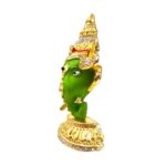 Car dashboard idol of Ganesh - Face of Ganesha - Green