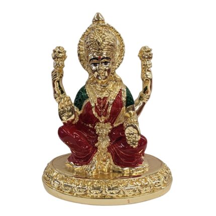 Pure gold plated Lakshmi Statue