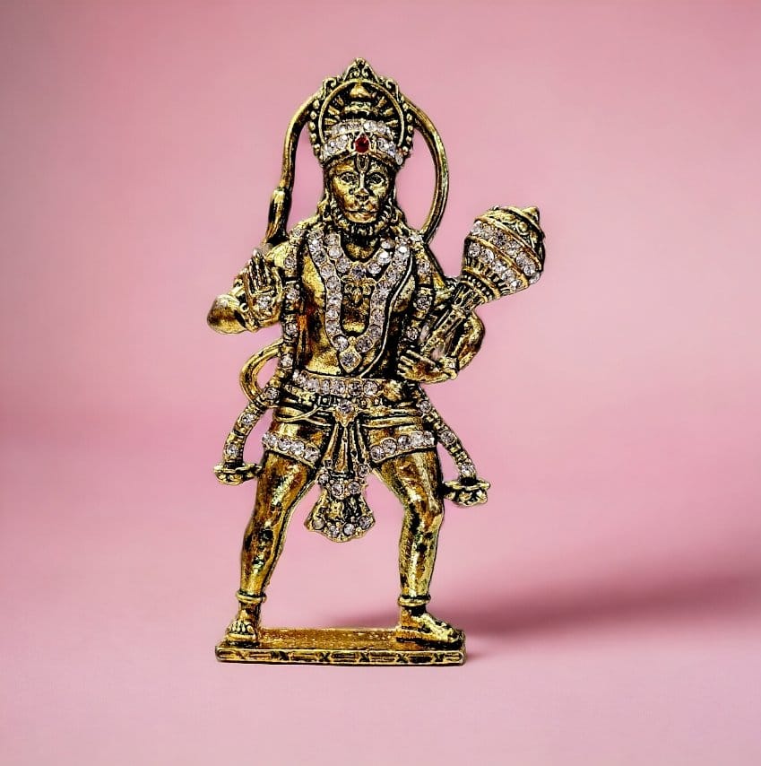 hanuman car dashboard Idol 1 Hanuman for Car - Perfect sized Hanuman Murti for Car Dashboard