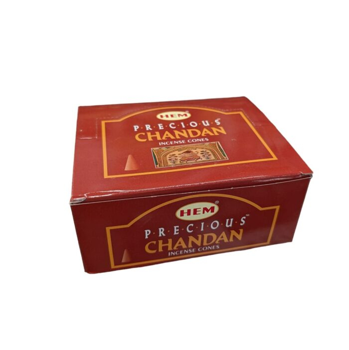 Image of wholesale box on Chandan Incense Cones from Hem Incense