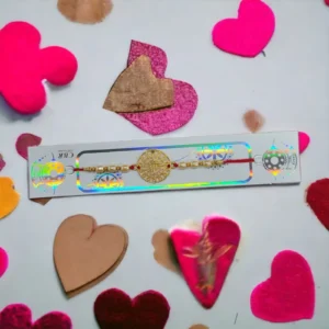 Image of a rakhi hamper for quick delivery in Canada and the US