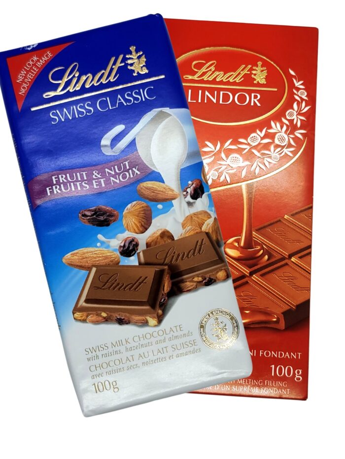 Lindt Chocolate Bars Addon option for Rakhi hampers