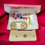 Pearl Band Rakhi Chocolate Hamper - D20