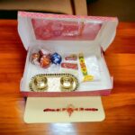 Ganesh Rakhi hamper with lindor chocolates