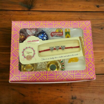 Sher Rakhi with Lindt Chocolate hamper