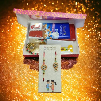 Bhaiya bhabhi rakhi combo chocolate hamper