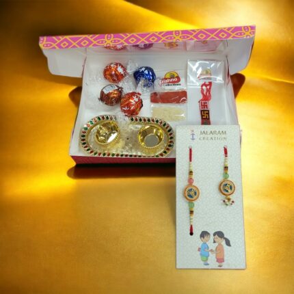 Bhaiya bhabhi rakhi combo chocolate hamper