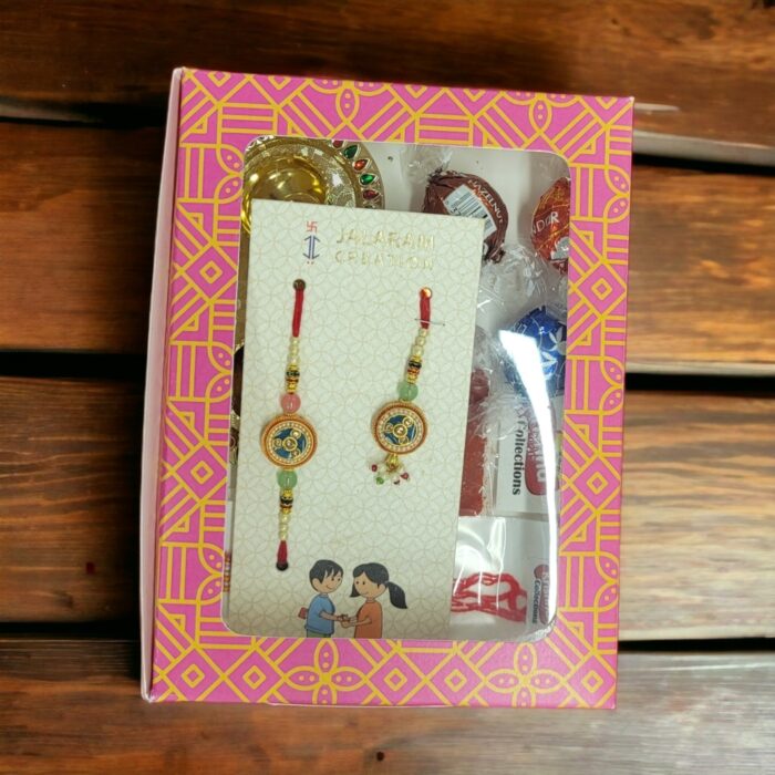 Bhaiya bhabhi rakhi combo chocolate hamper