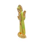 Buy Sai Baba car dashboard idol in Canada and US. Sideview of Idol.