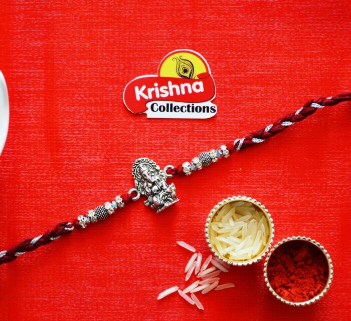 Premium Ganesh Rakhi for quick delivery in Canada and the US