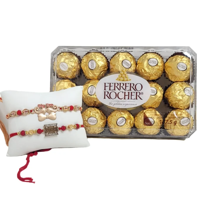 2 Rakhi Combo - Ferrero Rochers