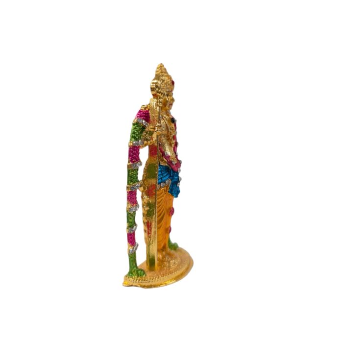 side view Image of Lord Murugan - car dashboard Idol